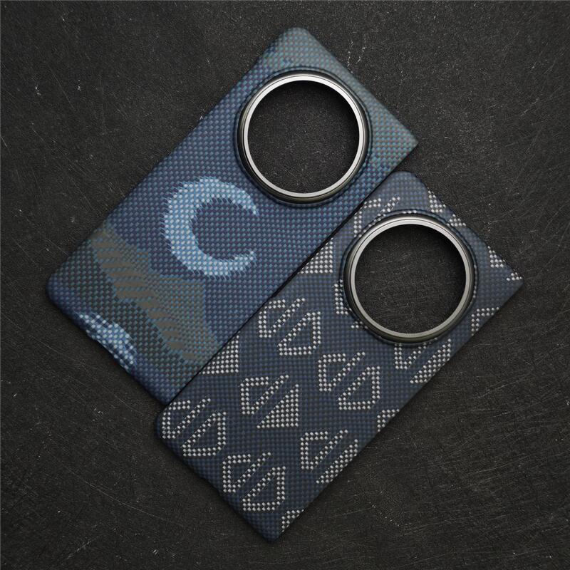Suitable for Honor Magicv5 Kevlar Aramid Mobile Phone Case New Material V5 Protective Cover Magnetic Suction Thin and Light Business Men's Case