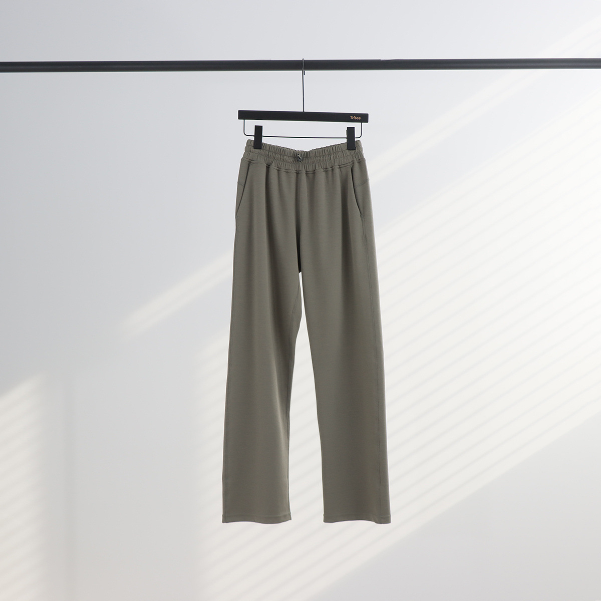 LULU, el mismo modelo de pantalones de aire casuales de cintura alta, pantalones de piernas largas, nuevos productos para mujeres.