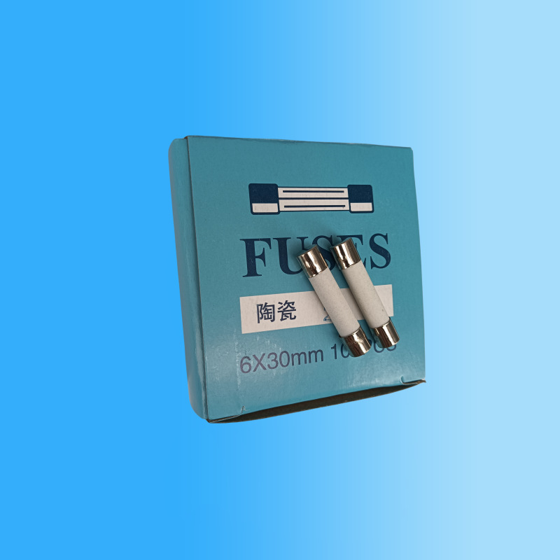 陶瓷保险丝管6*30MM 250V 25A 1A-30A防爆陶瓷快熔保险管6X30MM