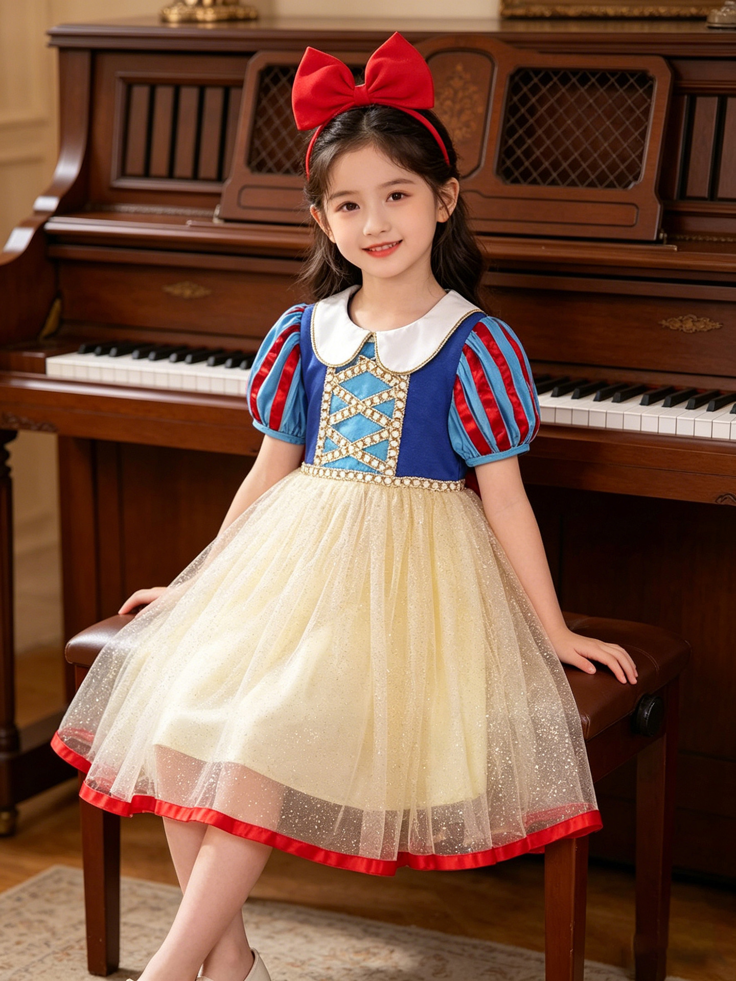 Summer small princess costume