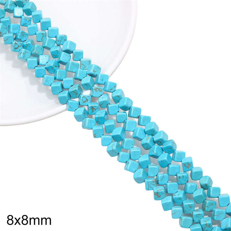 Four square beads about 52