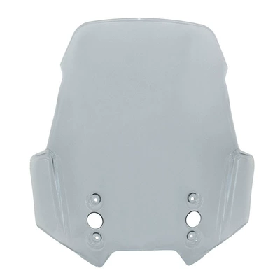 Suitable for Kawasaki Beast Versys 650 1000 to change the car to increase the front wind windshield windshield mirror (Motorcycle front windshield) - smoke-gray