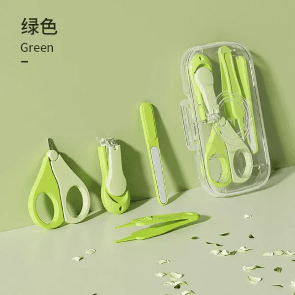 Z baby nail clippers, children's nail scissors, children's nail file, anti-pinch nail clippers for babies and children