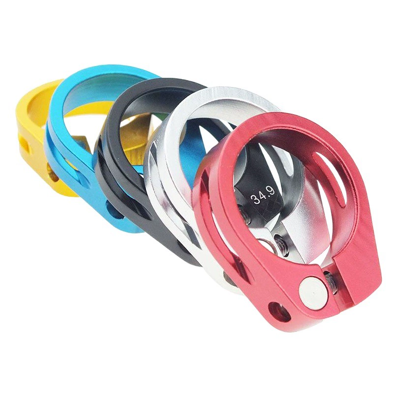 Зажим для подседельной трубы велосипеда 31.8 мм, с блокировкой, для полых трубы, для шоссейных и горных велосипедов, зажим для подседельной трубы 34.9 мм, для активного отдыха