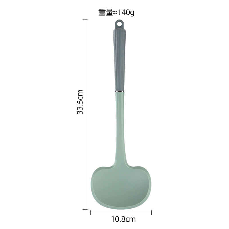 キッチンシリコンスパチュラツーインワンキノコスパチュラ小型調理スパチュラ家庭用高温耐性フライパンノンスティック特別なスプーン|undefined