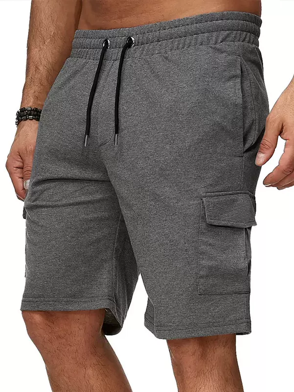 Short sports trousers, shorts for gym, overall for leisure, (Cross-border trading), plus size