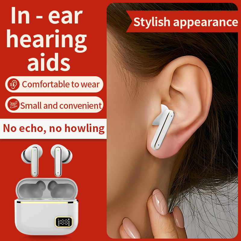 Bluetooth Headset Auxiliary Hearing Aid Two-In-One Sound Amplifier Invisible Sound Collector Accessories Wholesale Bluetooth Headset Auxiliary Hearing Aid Two-In-One Sound Amplifier Invisible Sound Collector Accessories Wholesale