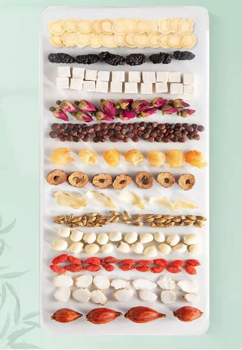 Sour Jujube Seed Tablets Suan Zao Ren 120 Tablets with Ginseng Poria Lotus Seed Lily and Chinese Yam key features