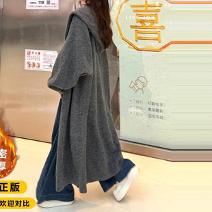 2025 Spring New Knitted Cardigan Sweater Jacket Loose Women's First Year Lazy Style Elegant Coat Thickened Others