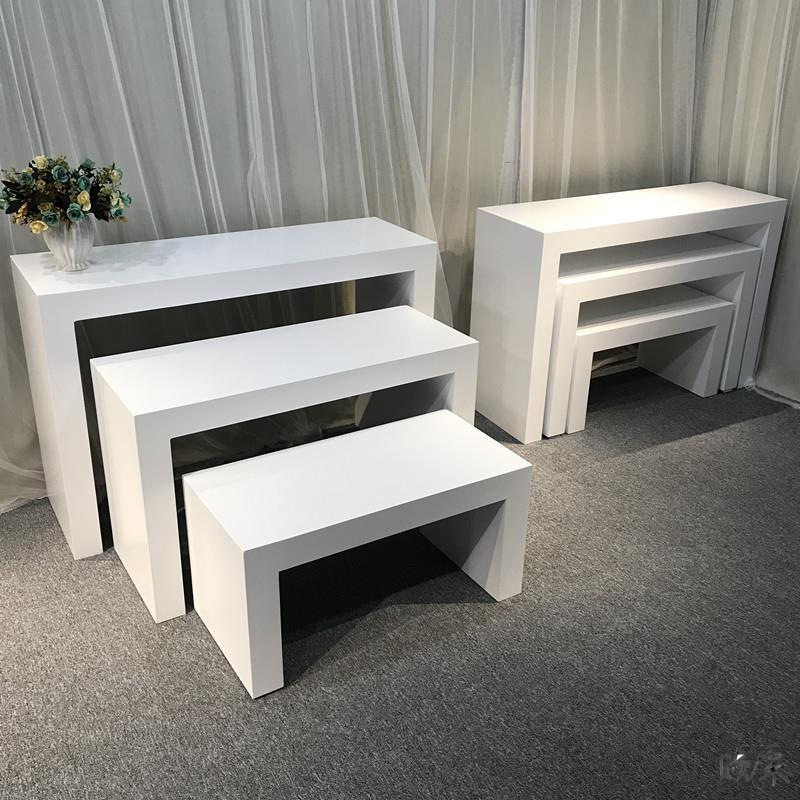 花店展示台配件木质阶梯高低多功能底座直播站展柜花店伴手礼