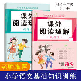 阅读理解训练本小学语文基础知识二年级一年级练习题上下册人教版