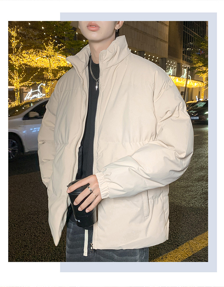 Men's Down Jacket Winter Thick Bread Style Loose Fitting Trendy_voghion.com