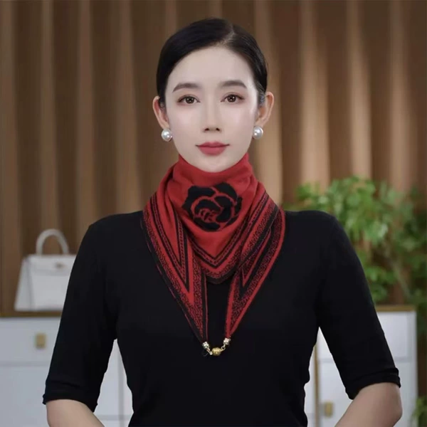Magnetic buckle rose [Journey Red]