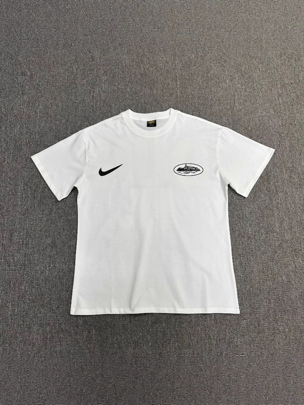 貿易卸売コルテイズアルカトラズベーシックシリーズ半袖イリュージョンレターロゴプリントTシャツカップル着用|undefined