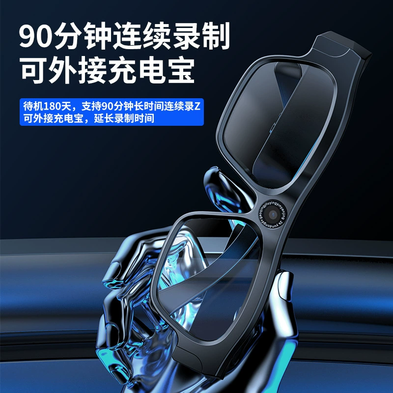 Модные беспроводные умные очки с камерой, Bluetooth
