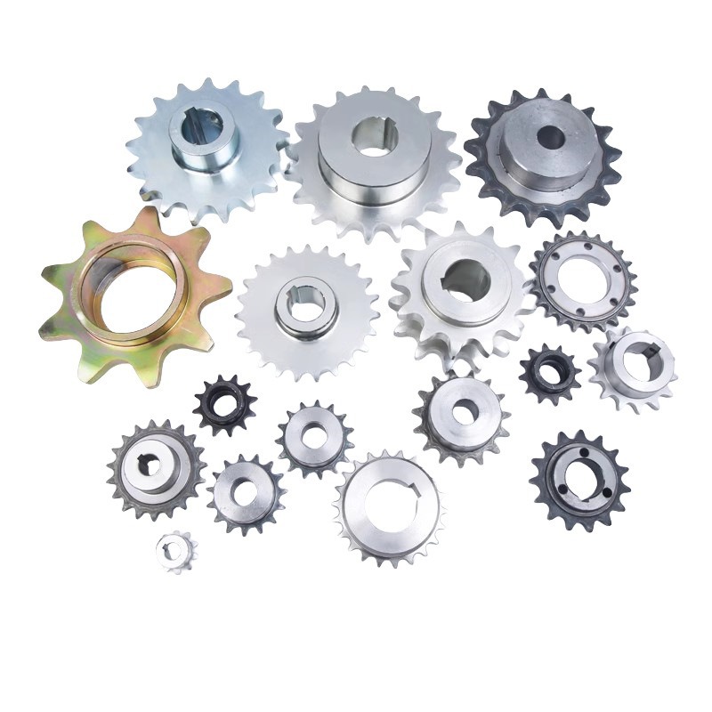 加工定制成品孔链轮45#钢，多规格456分工业精密传动链轮
