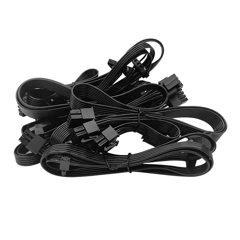 Компьютерный блок питания, подходит для Gigabyte Great Wall Xingu и др., кабель модуля питания для видеокарты/CPU/SATA/4-контактный большой разъём