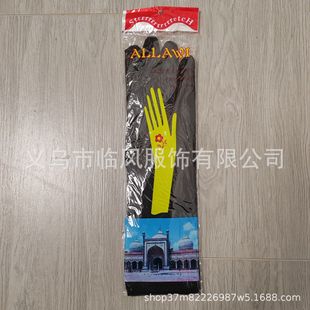 New Milk Silk Long and Short Embroidered Dance Gloves Square Dance Embroidery 
 
 Sleeves Ladies Wholesale Professional Sun Protection