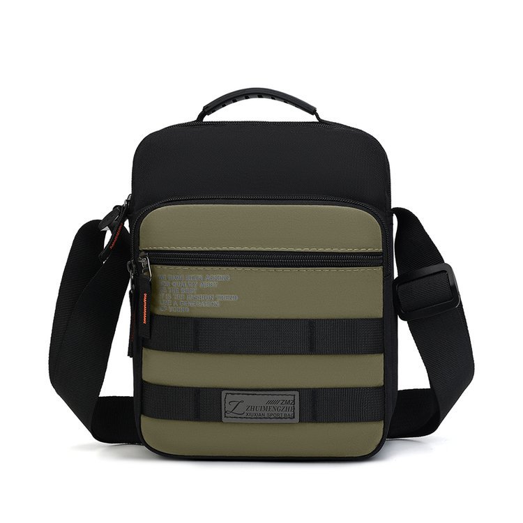Nuevo bolso de hombro de hombre multifuncional deportivo simple multicapa bolso de mano de hombre de moda