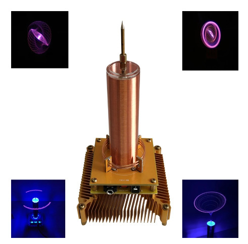 Music Tesla coil plasma speaker insulation lighting electronic DIY experimental production