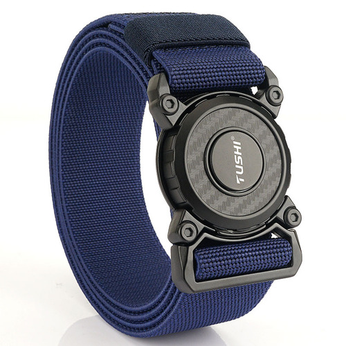New quick release buckle tactical nylon belt workwear outdoor training pants belt casual men's belt manufacturer wholesale