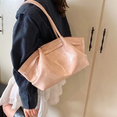 大容量包包女2025新款潮搭时尚休闲小单价斜挎腋下褶皱通勤托特