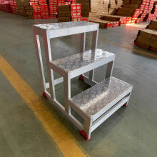 加宽踏步台阶梯工业梯子扶手梯家用梯登高梯工程梯户外二三步梯