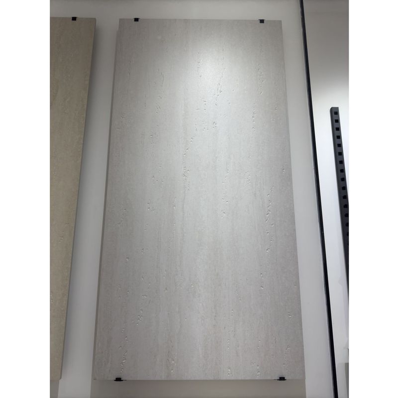 トラバーチンタイル 600X1200 リビングルーム床タイル白胚浴室壁タイル 750X1500 大型ボード背景壁|undefined