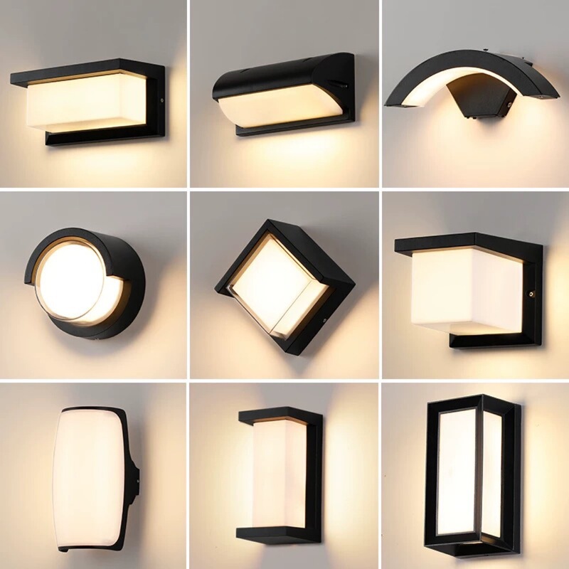 Outdoor Wall Lights, Super Bright Villa Courtyard Lighting, Terrace Balcony Wall Lights, Outdoor Corridor Aisle Led Lights Wholesale
