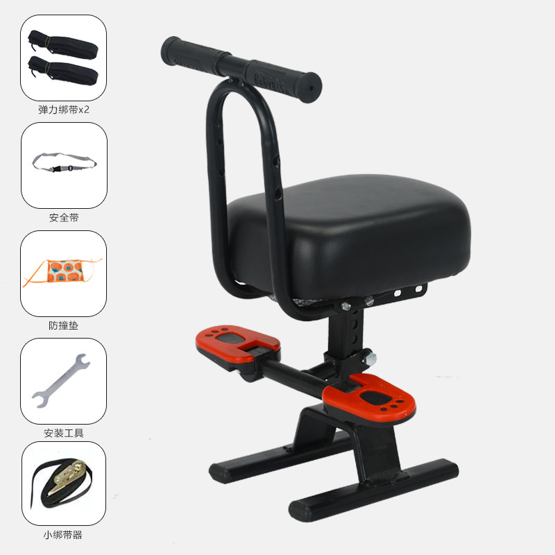 Black hummer thickened 010 armrest + pedal + adjustable + small strap device