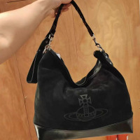 The same model as the Queen Mother's Saturn suede tote bag for autumn and winter new hobo hobo bag large capacity single shoulder armpit bag trendy