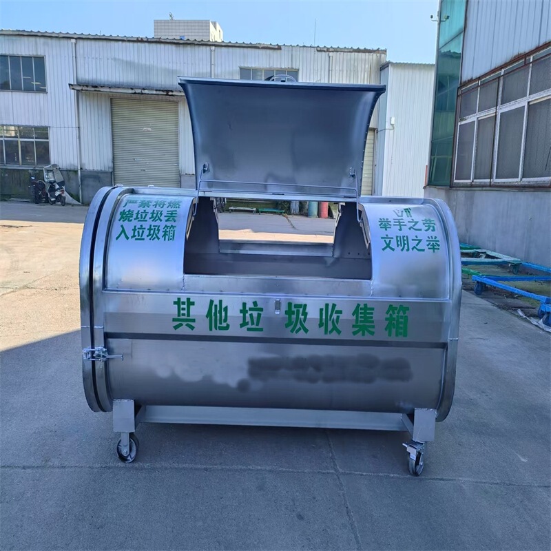 Stainless steel 3 square 5 square 6 square living building garbage bin supply point custom 8 square 10 square 15 square garbage collection box Stainless steel 3 square 5 square 6 square living building garbage bin supply point custom 8 square 10 square 15 square garbage collection box