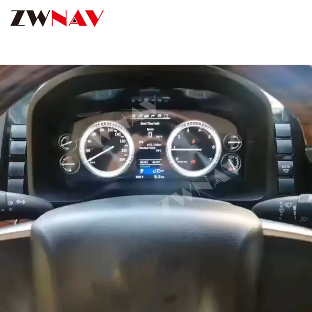 Подходит для Toyota Sea Lion оригинального обновления модификации автомобиля интеллектуальная ЖК-приборная панель модификация Linux инструмент