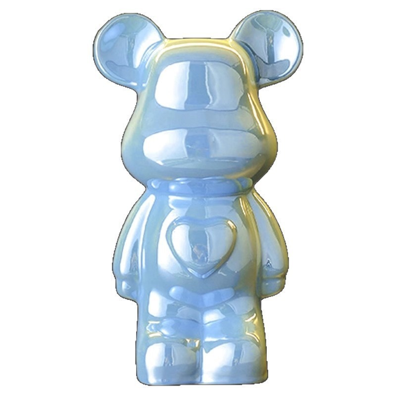 卸売セラミック暴力的なクマの装飾品、貯金箱、リビングルームの軽奢で高級な新築祝いの装飾、ワインキャビネットの装飾品|undefined