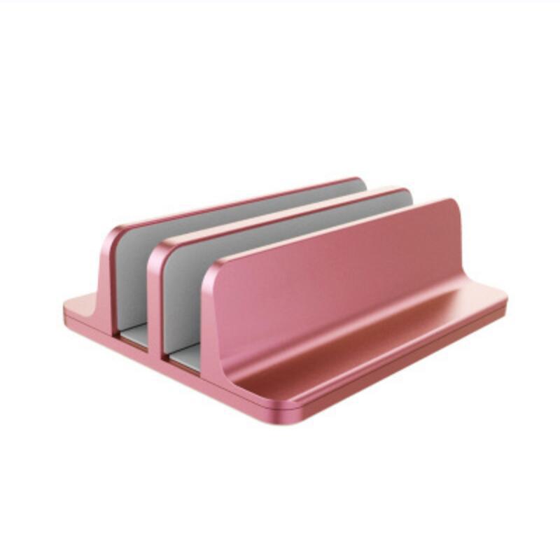 Double Storage Vertical Notebook Book Computer Aluminum Alloy Stand Base Desktop Double Card Slot Cooling Vertical Support