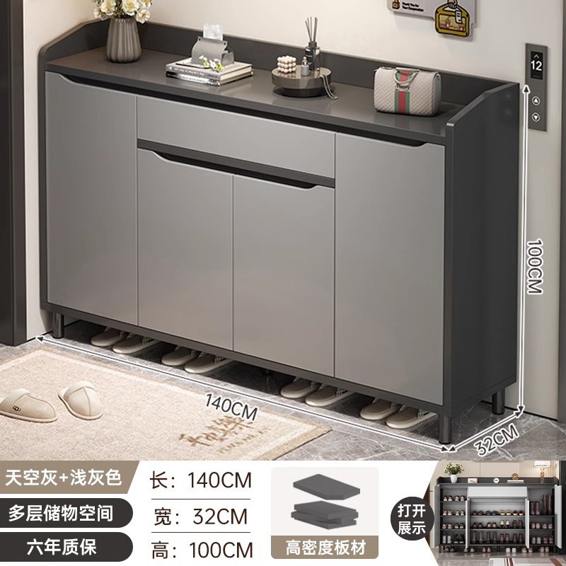 门外走廊鞋柜家用门口入户室内玄关储物柜新款2025爆款电梯外鞋架|undefined