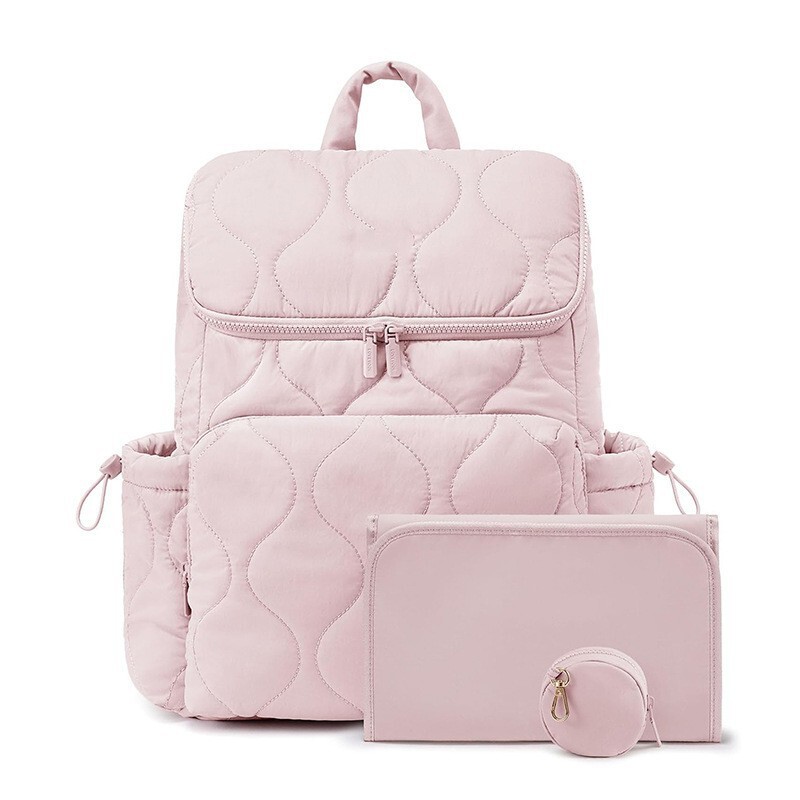 New diaper backpack mommy bag, lightweight baby diaper bag with insulated pockets, diaper pad, and pacifier bag New diaper backpack mommy bag, lightweight baby diaper bag with insulated pockets, diaper pad, and pacifier bag