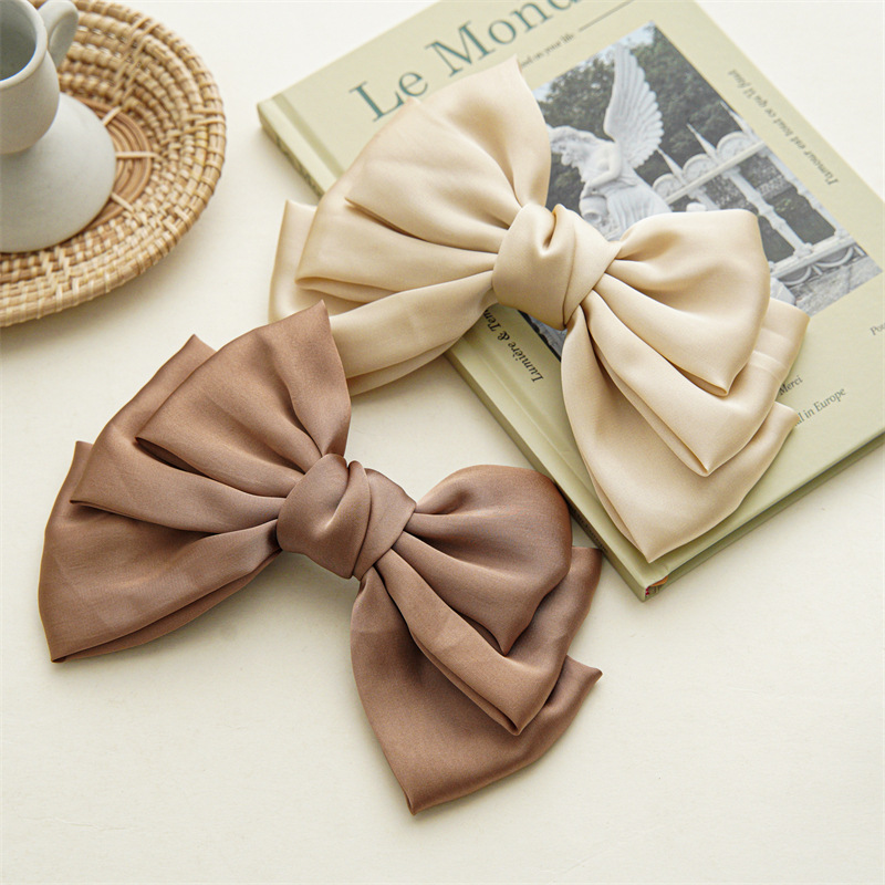 Women's Elegant Sweet Bow Knot Cloth Hair Clip display picture 5