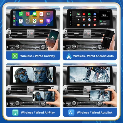 Car display: radio Linux screen