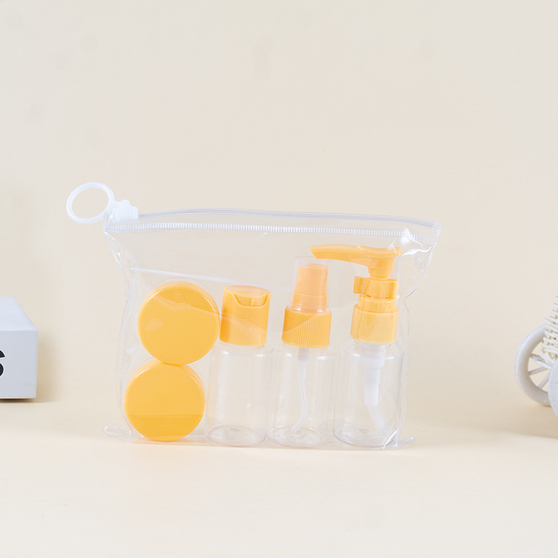 便携旅行分装瓶套装按压式化妆护肤品面霜水乳液小样空瓶子喷雾瓶