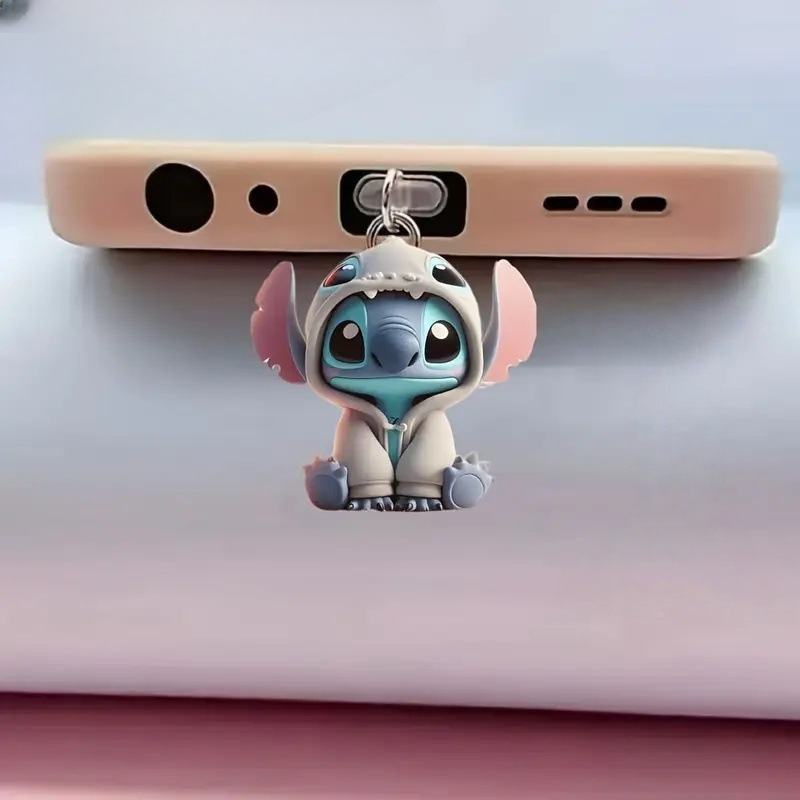 Tapón antipolvo de Stitch sentado