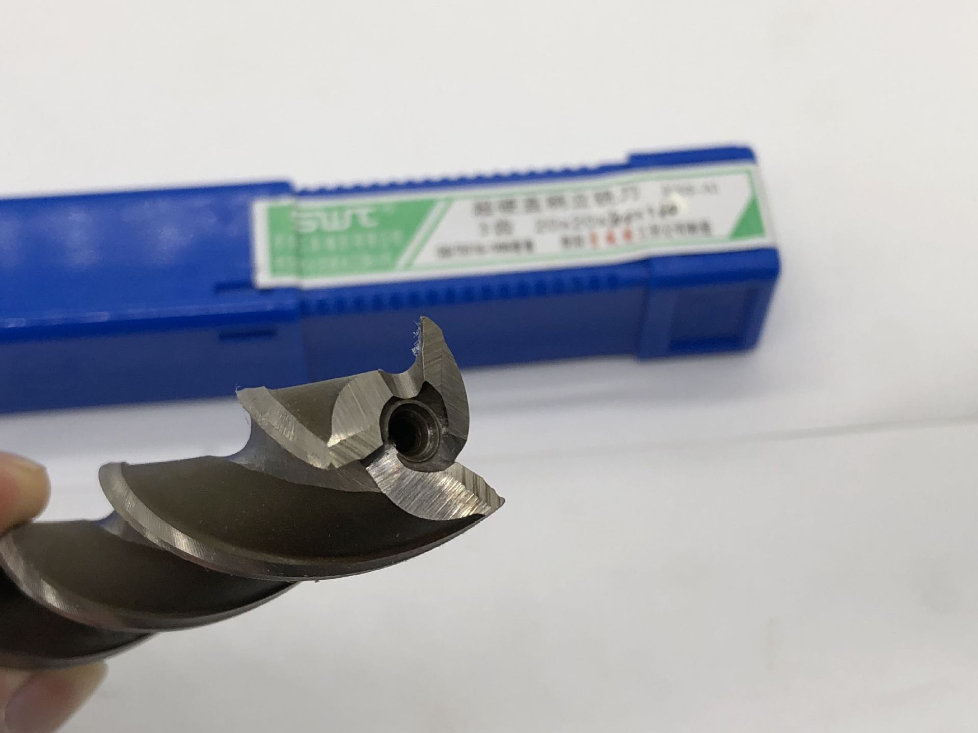 SWT超硬直柄立铣刀加长特长白钢铣刀3刃5 10 12 14 16 1820mm