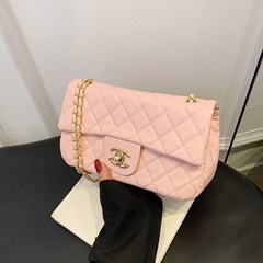 おしゃれなレディースダイヤモンドチェーンバッグ、人気のファッショナブルなハンドヘルドクロスボディバッグ、スタイリッシュな通勤用脇の下ショルダーバッグ、小さなスクエアバッグ