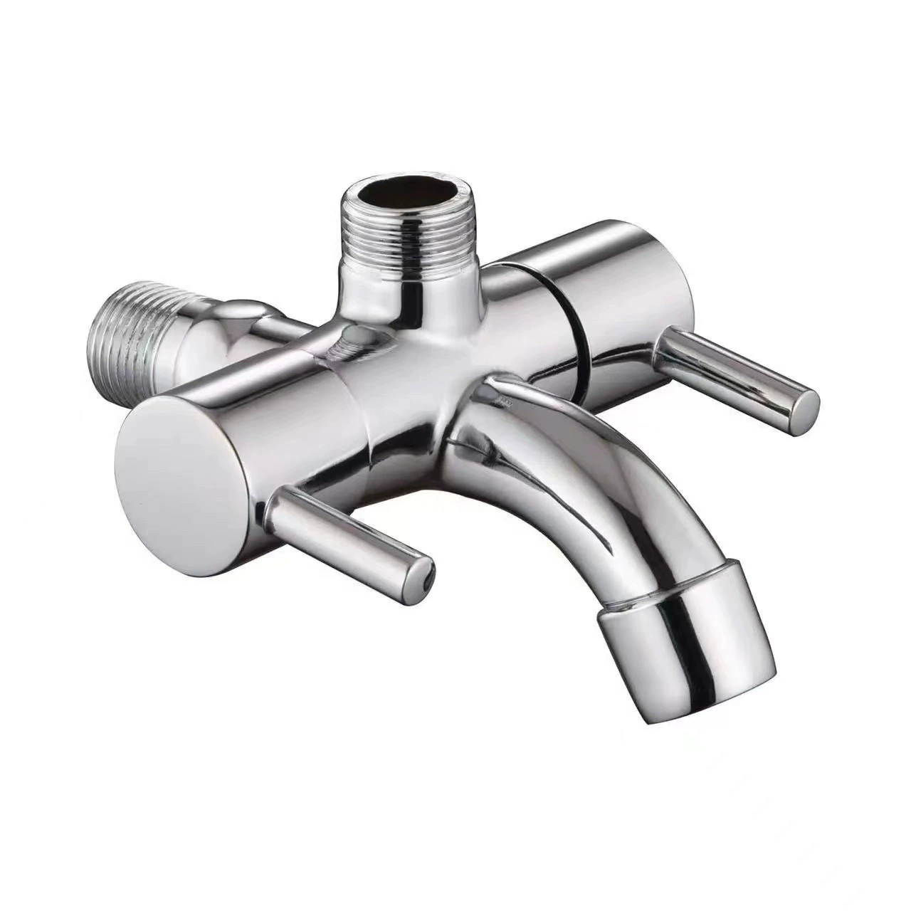 Внешняя торговля Цинковый сплав многофункциональный двойной душ 4 минуты