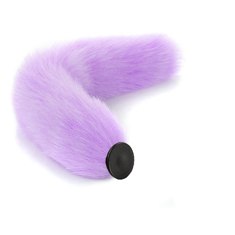 Sexy reemplazable Fox cola de silicona vibración anal plug back corte masturbación SM suministros para adultos entrega al por mayor