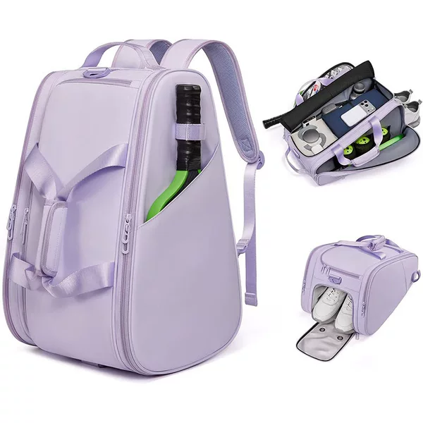 Cross-border e-commerce quality waterproof ultra-lightweight portable pickleball bag tote bag sports shoulder bag with shoe compartment
