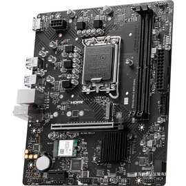 PRO H610M-S WIFI D4台式电脑主板游戏办公支持 CPU12/13代12400f