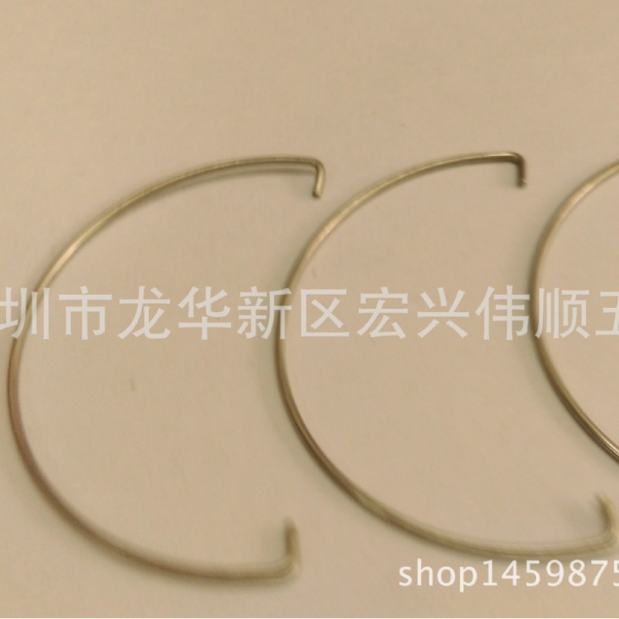 弹簧厂家新款蓝牙led音乐台灯音箱铁钩 不锈钢小拉手 灯箱挂钩