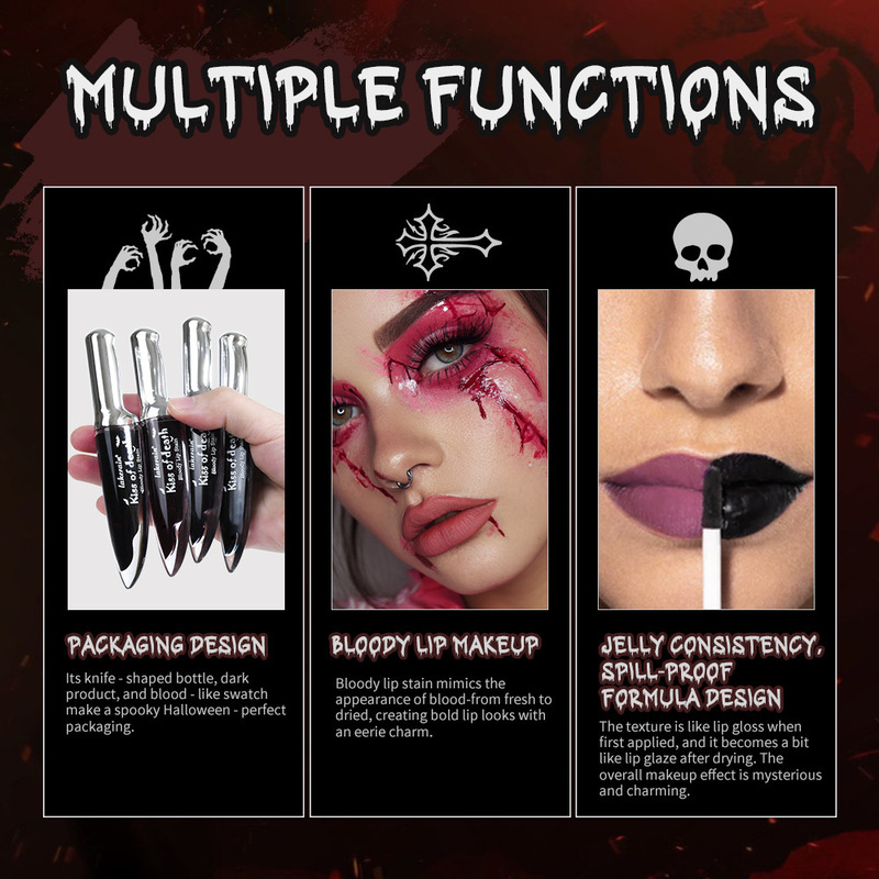 lakerain万圣节主题唇彩 Bloody Lip Stain暗黑系唇釉|undefined