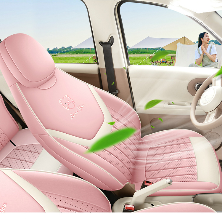2026 New Model Fifth-Generation Wuling Hongguang Miniev Car Seat Covers, Four-Seater Full Surround Four-Door Car Seat Cushions